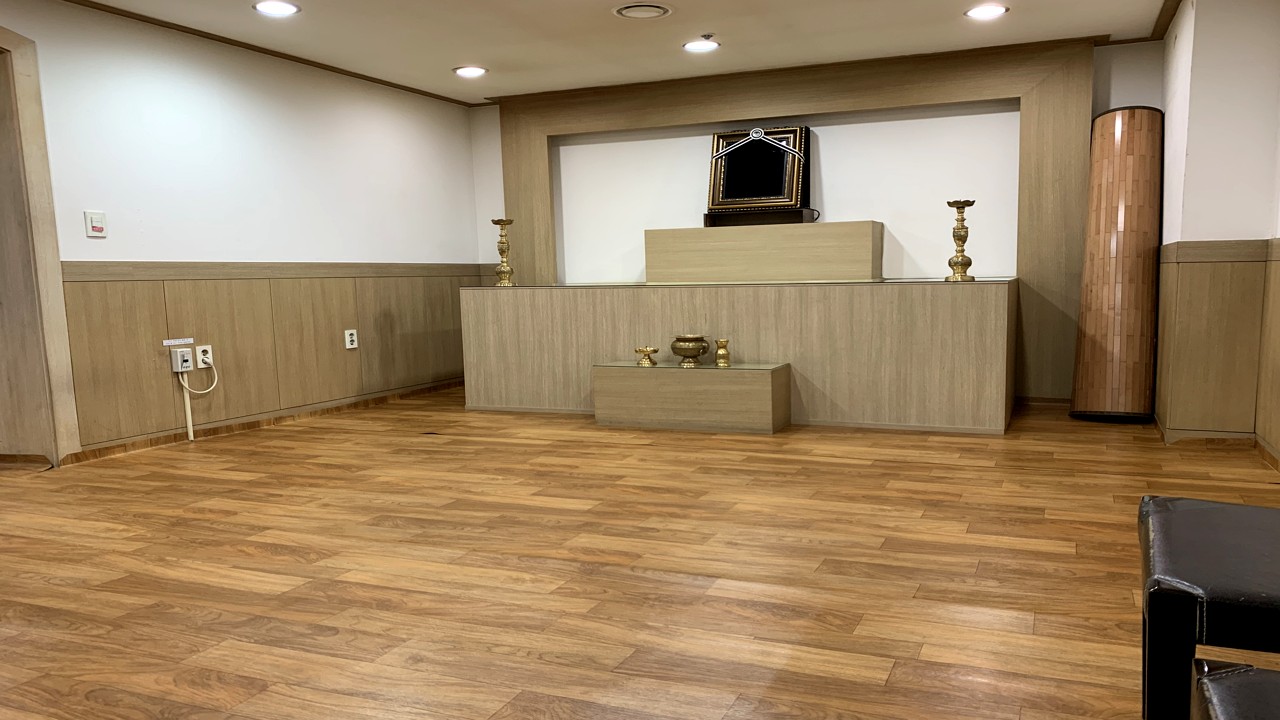 시티병원장례식장 제단 공간