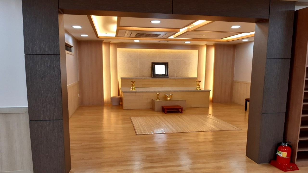 원광종합병원장례식장 제단