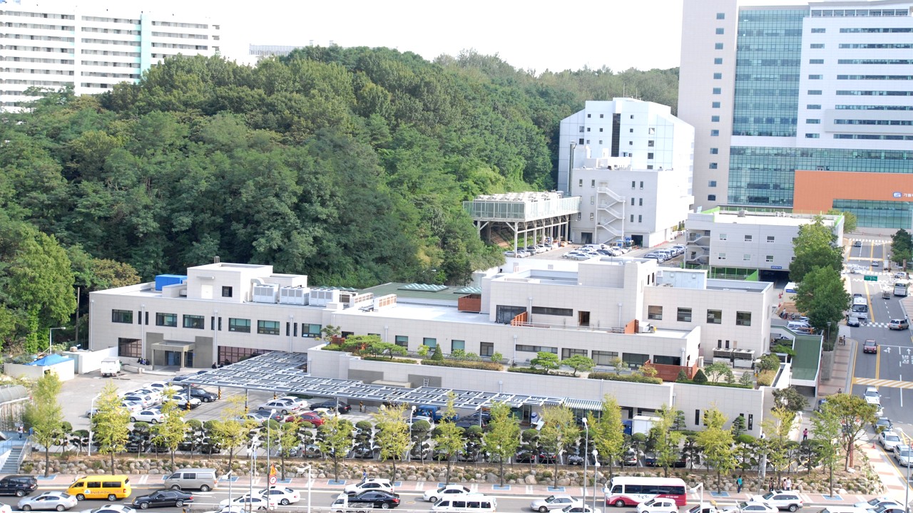 서울성모장례식장 외부 전경