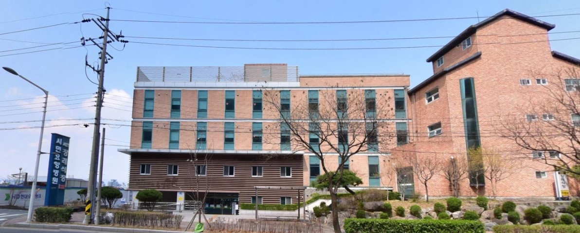 시민장례식장 건물 전경