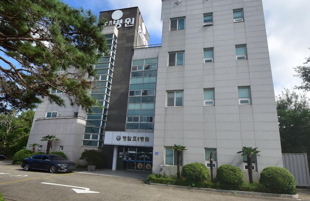 영암효병원장례식장 정면 모습