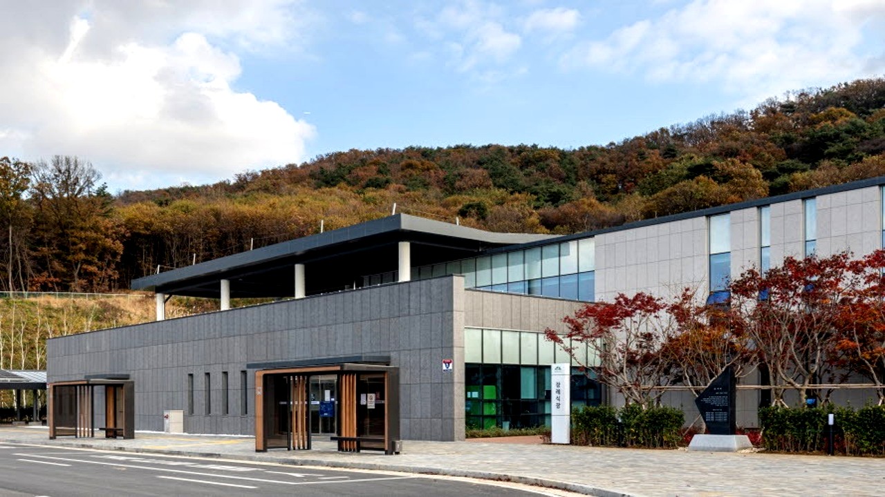 화성함백산 장례식장 정문