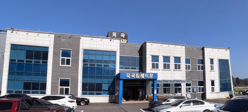 옥곡장례식장 정면 모습