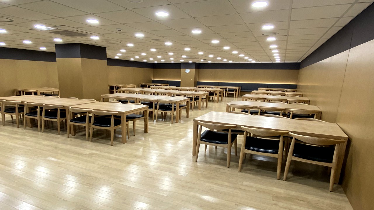 성남시의료원장례식장 식당 내부