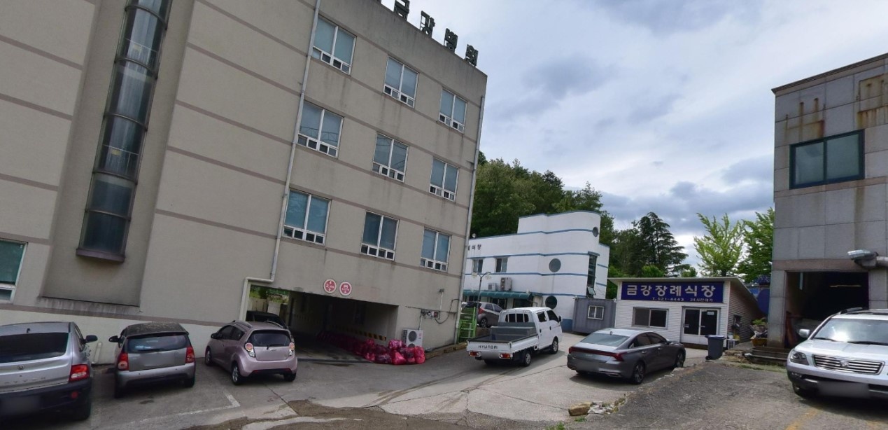 금강병원장례식장 외관을 보여주는 사진