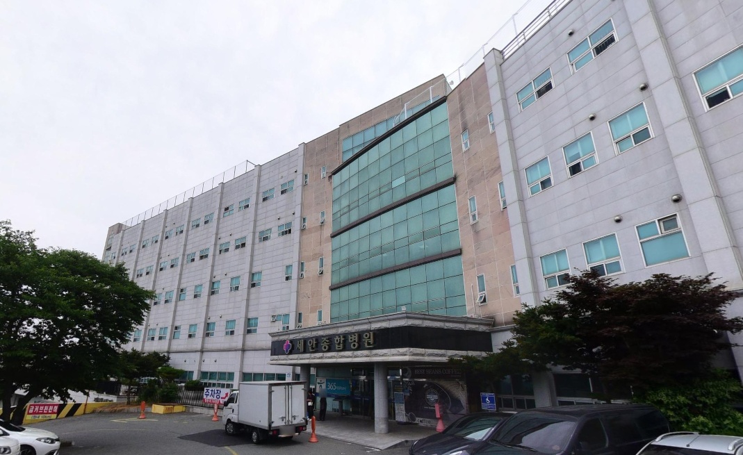 세안종합병원장례식장 입구 모습.