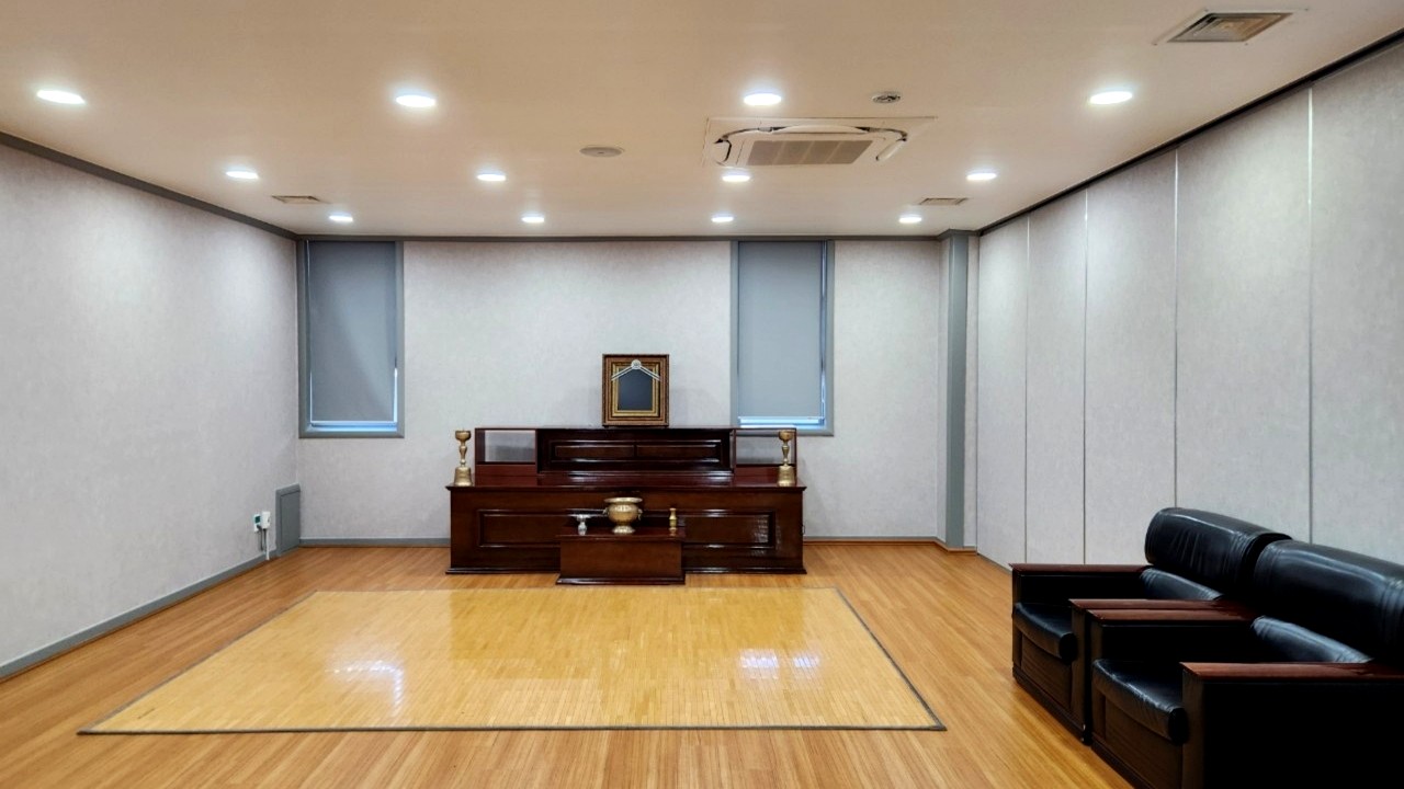 보정장례식장 빈소 내부