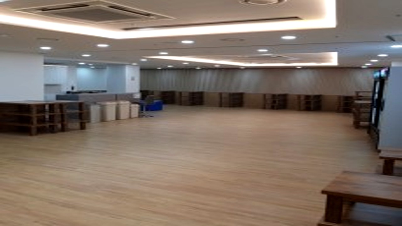 개방형 구조의 유족 대기 공간